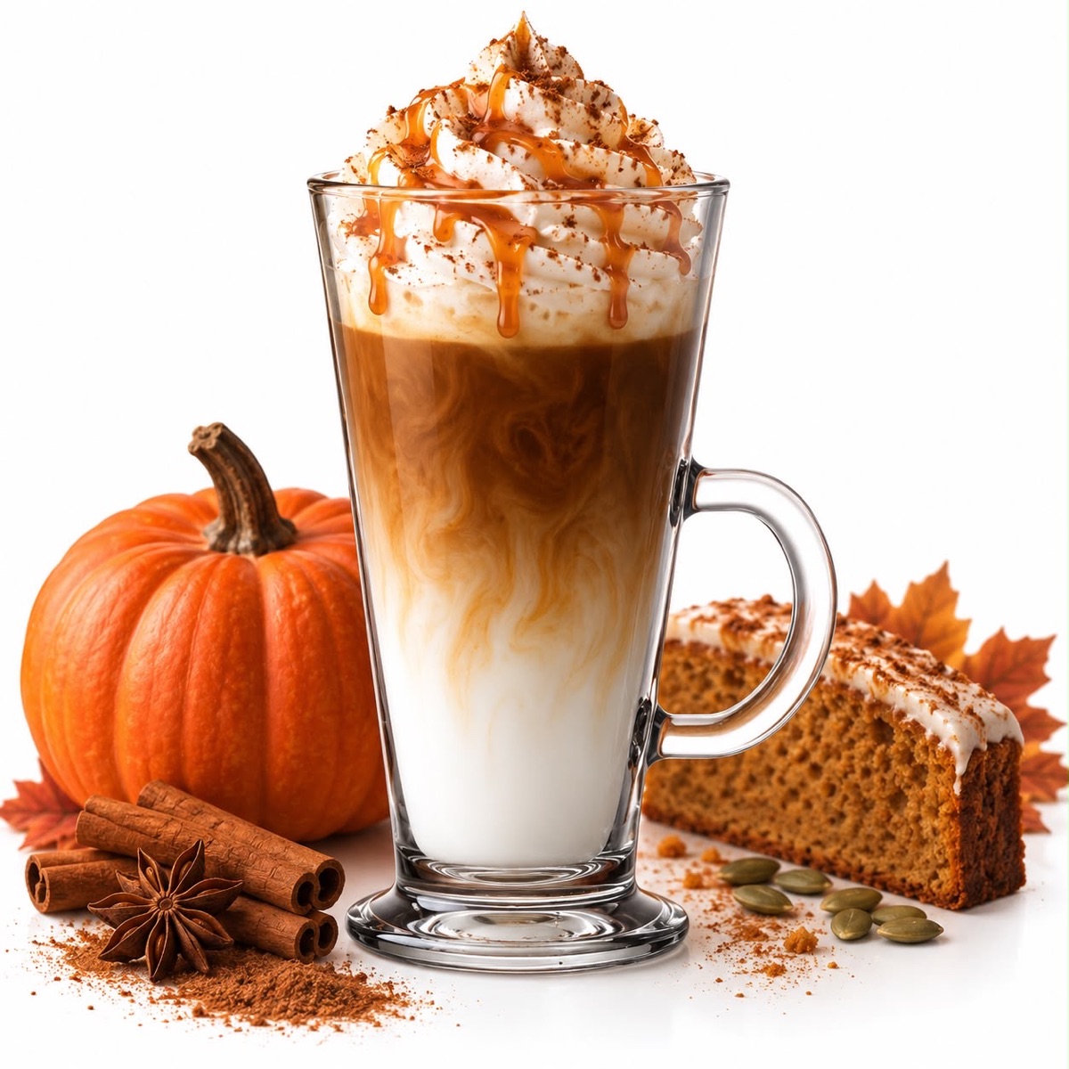 Pumpkin Spice Iced Latte