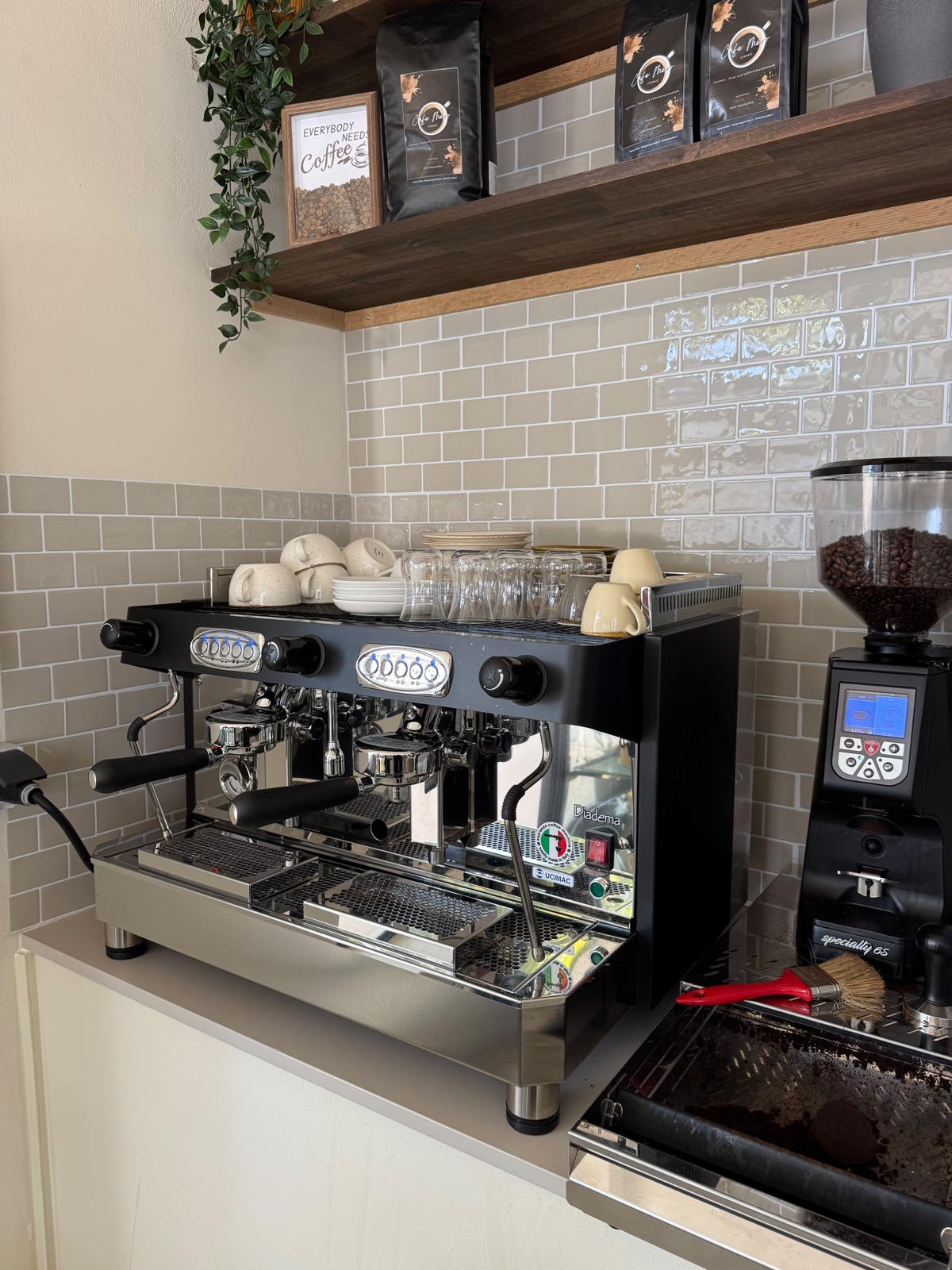 Die Siebträgermaschine von Café Mero